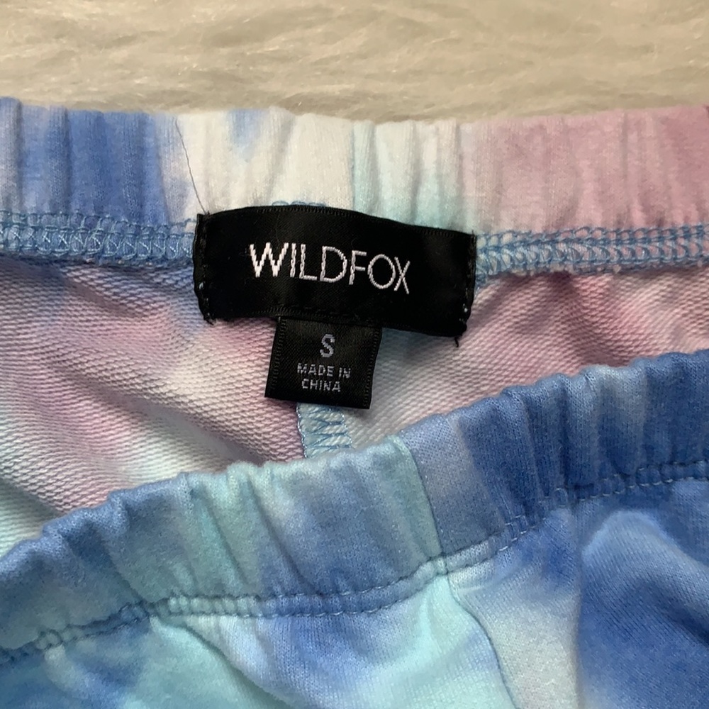 WILDFOX Tie-Dye Track Joggers Sweatpants - Picture 4 of 10